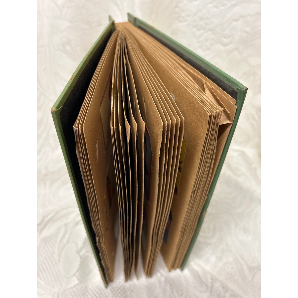 Vintage 1940s 1950s My Card Collection Album Full Pinup Girls Horses Dogs Swap - Picture 10 of 10